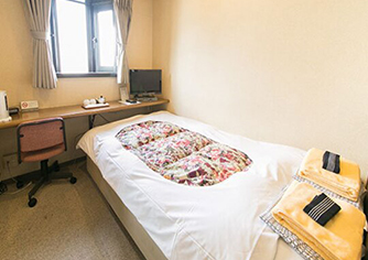 浅草ホテル ベッド